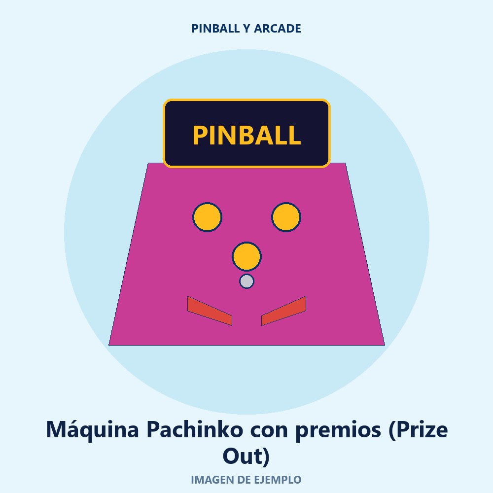 Máquina Pachinko con premios (Prize Out)
