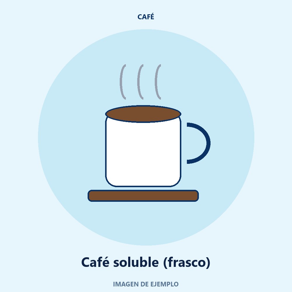 Café soluble (frasco)