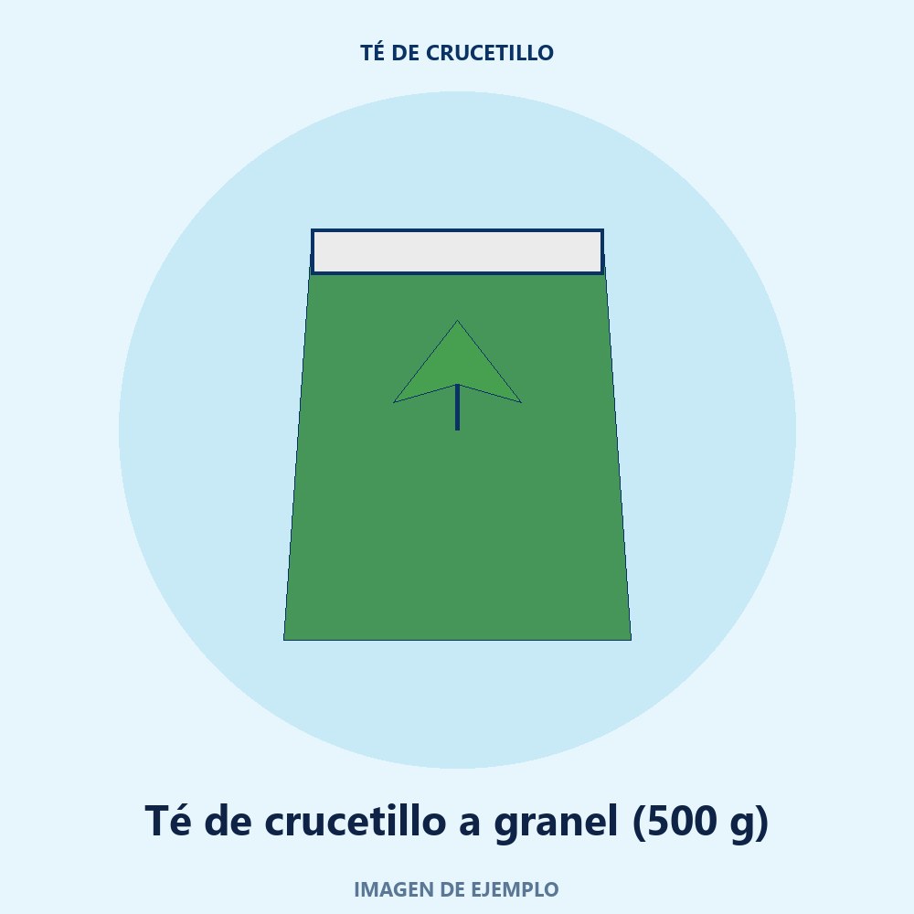 Té de crucetillo a granel (500 g)